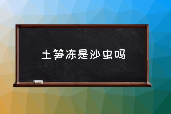 土筍凍是沙蟲(chóng)嗎 廈門(mén)去哪里吃土筍凍最正宗？