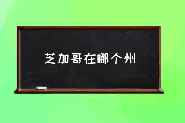 芝加哥在哪個州 美國屬于哪個洲的呢？
